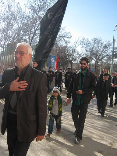 کبودراهنگ در اربعین حسینی(ع) غرق در ماتم و عزا شد+تصاویر