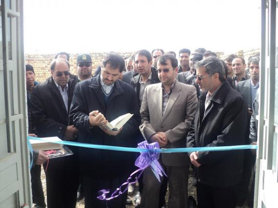 سومین کتابخانه روستایی کبودراهنگ افتتاح شد