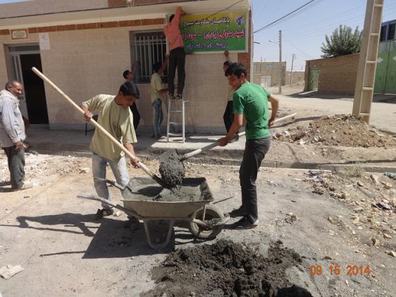 گلچین تصاویر فعالیت گروه های جهادی در کبودراهنگ