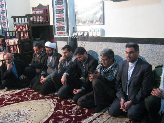 گزارش تصویری یادواره شهدای روستای آقکند شیرین سو