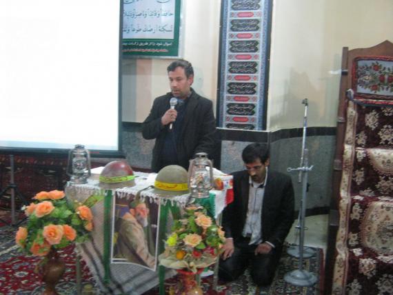 گزارش تصویری یادواره شهدای روستای آقکند شیرین سو