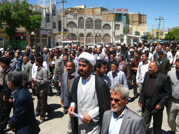 فریاد “مرگ بر آل سعود” در کبودراهنگ طنین انداز شد+ تصاویر