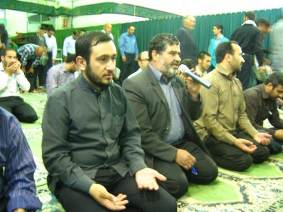 مراسم بدرقه زائران حرم امام خمینی (ره )در کبودراهنگ