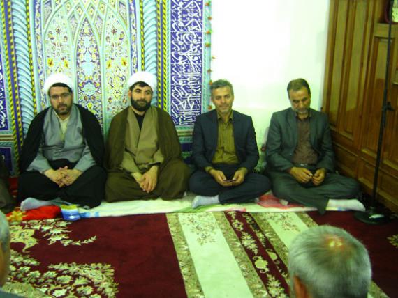 مراسم بدرقه زائران حرم امام خمینی (ره )در کبودراهنگ