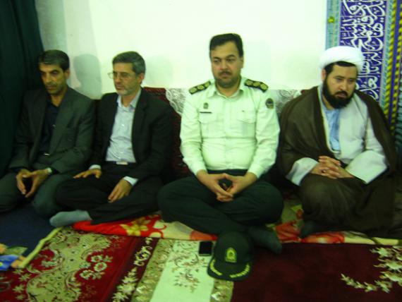 مراسم بدرقه زائران حرم امام خمینی (ره )در کبودراهنگ