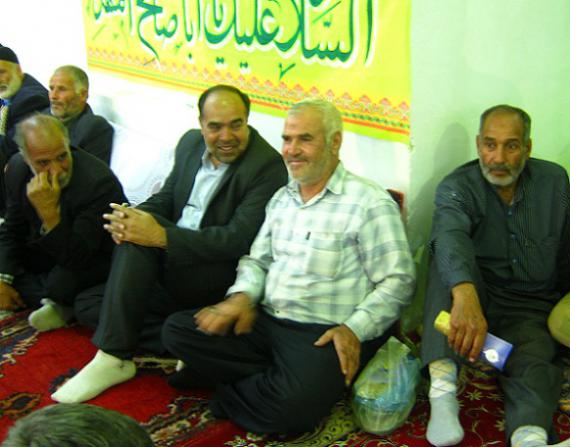 مراسم بدرقه زائران حرم امام خمینی (ره )در کبودراهنگ