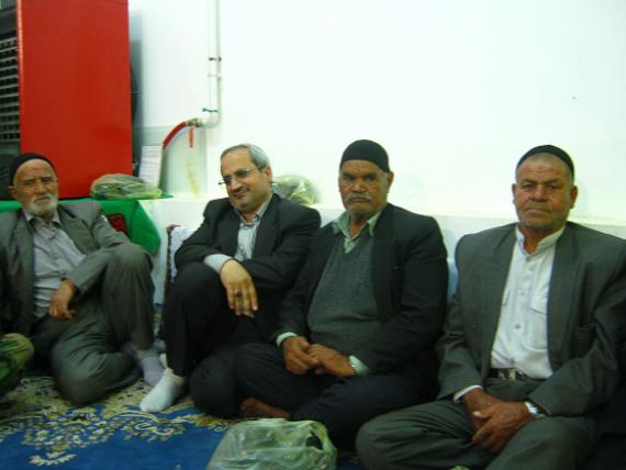 مراسم بدرقه زائران حرم امام خمینی (ره )در کبودراهنگ