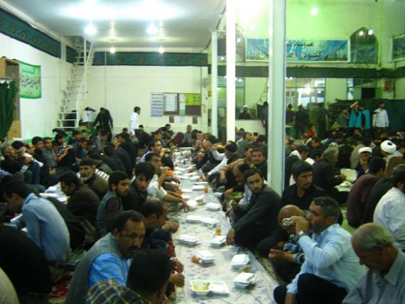 مراسم بدرقه زائران حرم امام خمینی (ره )در کبودراهنگ