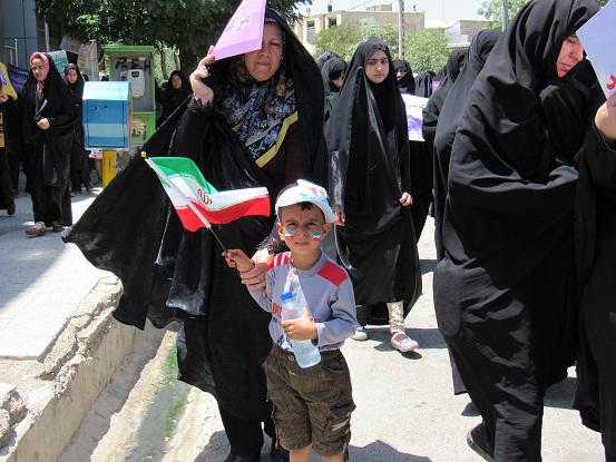 گزارش تصویری راهپیمایی روز قدس در کبودراهنگ