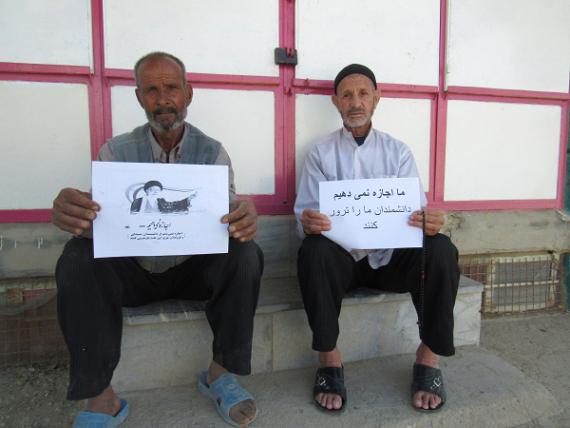 کمپین"ما اجازه نمی دهیم " به روستاهای کبودراهنگ رسید+ تصاویر