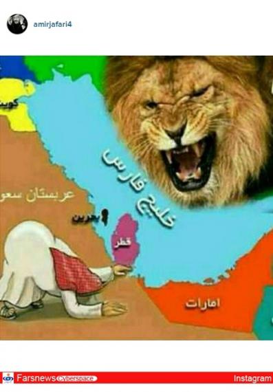 رجزخوانی امیر جعفری علیه سعودی‌ها+عکس