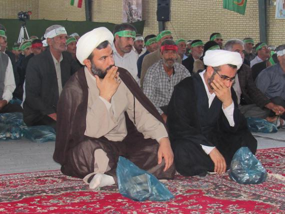 همایش رزمندگان هشت سال دفاع مقدس بخش مرکزی کبودراهنگ