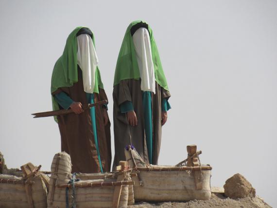 بازسازی واقعه غدیر خم در کبودراهنگ