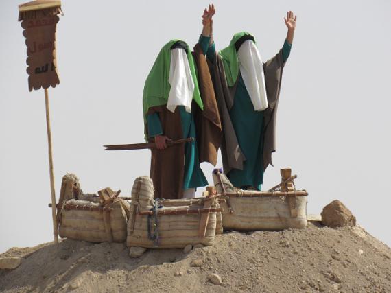 بازسازی واقعه غدیر خم در کبودراهنگ
