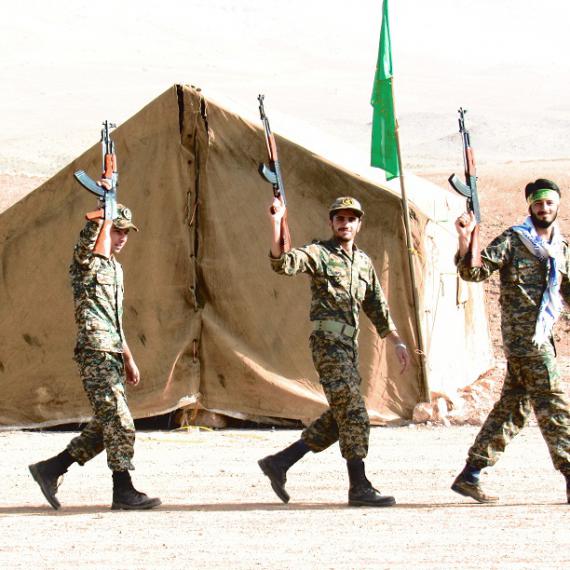 گزارش تصویری صبحگاه مشترک بسیجیان کبودراهنگ  