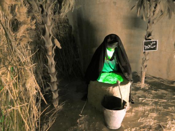 گزارش تصویری از نمایشگاه «کربلا تا شام»