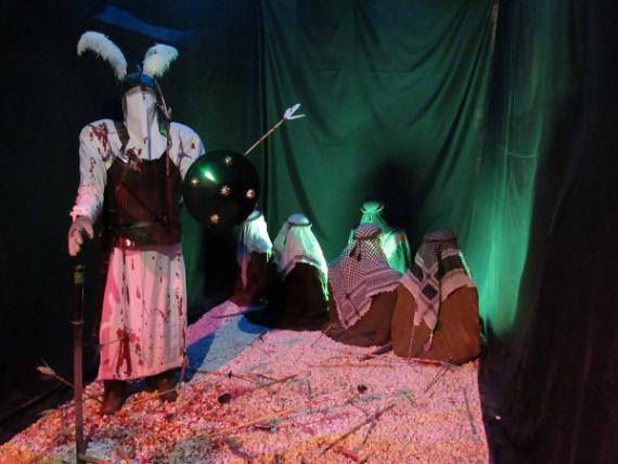 گزارش تصویری از نمایشگاه «کربلا تا شام»