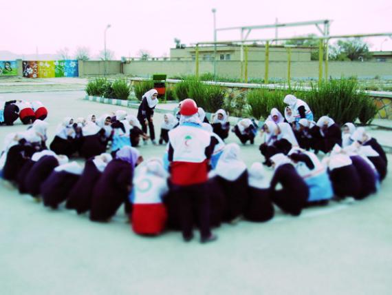 برگزاری مانور ایمنی و زلزله در مدرسه نمونه دولتی حضرت مریم (س) کبودراهنگ