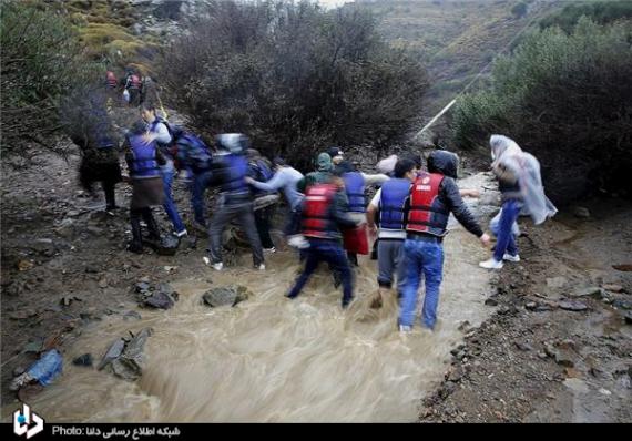 گزارش تصویری/مهاجران در راه بی‌بازگشت