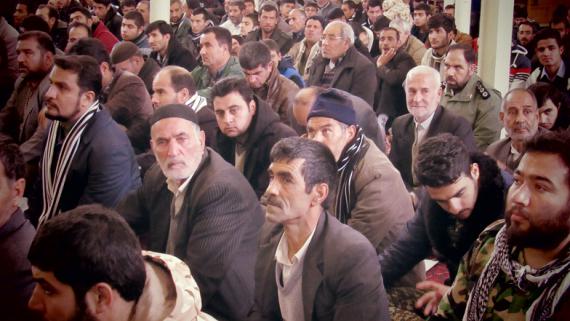 حضور حماسی مردم کبودراهنگ در همایش بزرگداشت یوم الله 9 دی