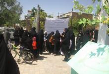 امضای گزاره برگ ملی هسته ای توسط مردم گل تپه + تصاویر