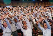 حرکات کششی وزرای دولت روحانی و احمدی‌نژاد +عکس 