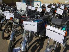 سارقان موتورسیکلت در کبودرآهنگ دستگیر شدند