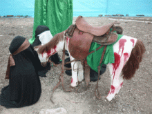 نمایشگاه از «کربلا تا شام» در کبودراهنگ گشایش یافت