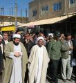 فریاد خشم و نفرت از هتاکان به نبی اکرم(ص) در کبودراهنگ طنین‌انداز شد + تصاویر