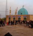 نذر باران و رفع قضا وبلایای طبیعی در بقعه متبرکه امام زاده جعفر (ع) کوریجان + تصاویر