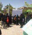امضای گزاره برگ ملی هسته ای توسط مردم گل تپه + تصاویر